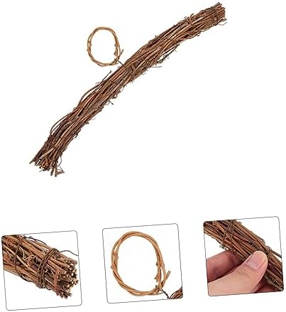 Rattan Wreath Hanger for Front Door Decor