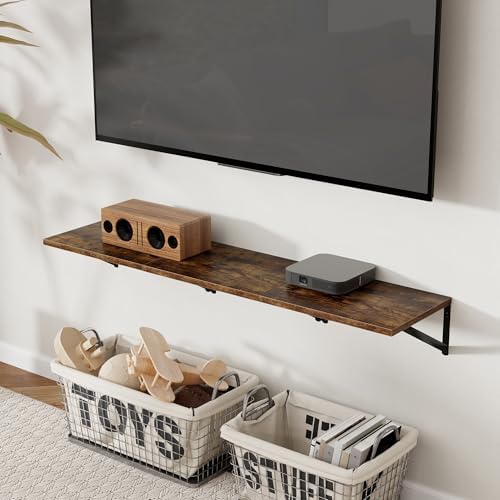 Axeman 16W x 12D Rustic Floating Shelves Set of 2