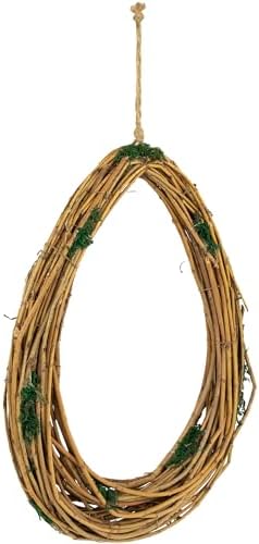 Grapevine Twig Artificial Wreath with Moss 1525 Inch