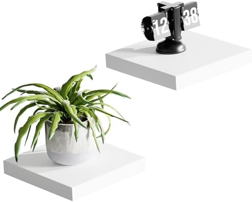 Floating Shelves for Wall with Invisible Bracket Set of 2