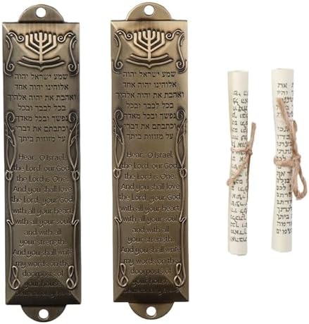 2Pcs Mezuzah Case with Easy Peel and Stick