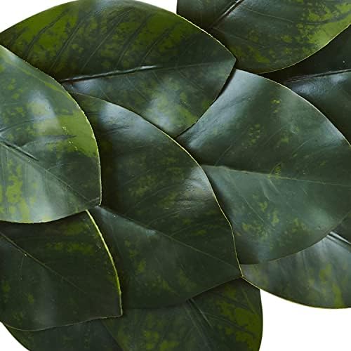 Nearly Natural 24 Inch Artificial Magnolia Leaf Wreath