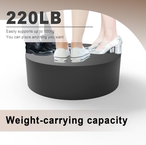 Jueraori Black Round Display Pedestal Stand