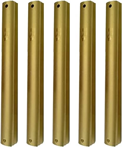 SUPER STAM Mezuzah Case Holder Aluminum Waterproof 5 Pack