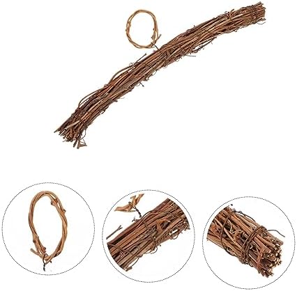 DIY Rattan Wreath Hanger for Home and Holiday Decor