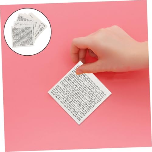 Happyyami 100pcs Mezuzah Door Decor Jewish Blessings Wall Art