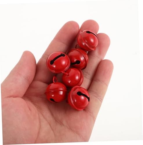 ABOOFAN 100pcs Christmas Small Bells DIY Jewelry Decorations