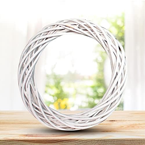 Twig Wreath Wicker Willow Rattan Braided Garland DIY Craft