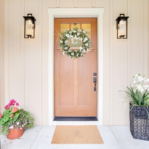 Sullivans 24 Inch White Flower Dogwood Wreath