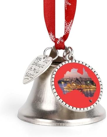 Sydney Opera House Australia Christmas Bell Pendant Decoration