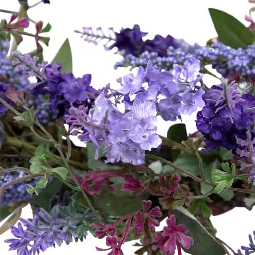 Northlight Lavender Artificial Spring Wreath - 18 Inch