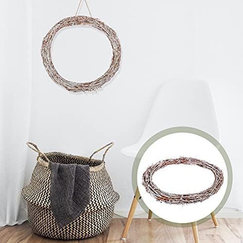 Circle Rattan Wreath DIY Supplies for Home Decor