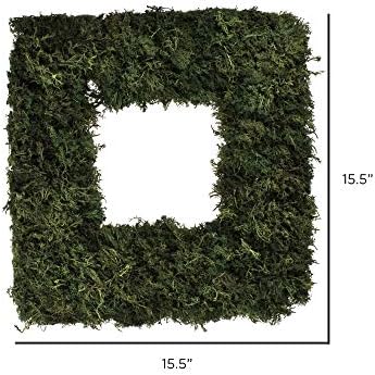 Vickerman 155 Inch Artificial Reindeer Moss Wreath