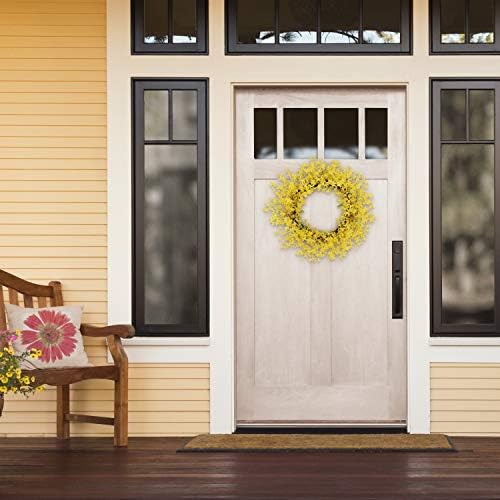Puleo International 30 Inch Artificial Winter Jasmine Wreath