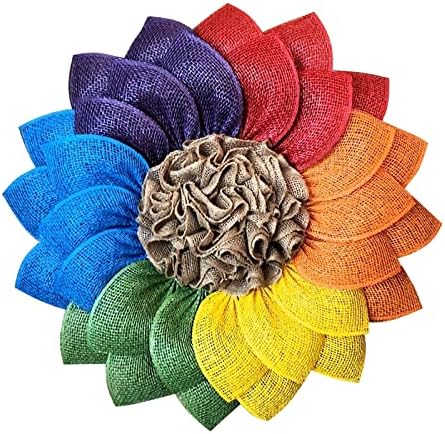 Cakina Artificial Flowers in Vase Spring Decor Wreath