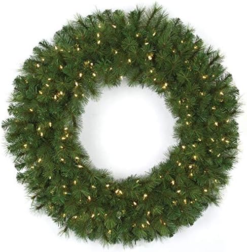 AUTOGRAPH FOLIAGE 48 IN PVC WREATH GREEN