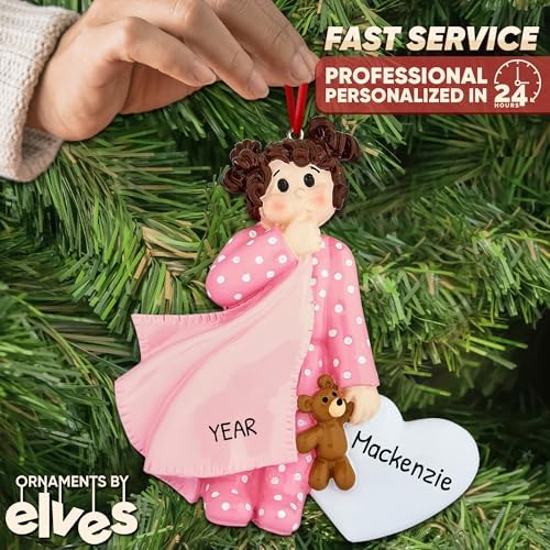 Personalized 2nd Christmas Boy Tree Ornament 2024
