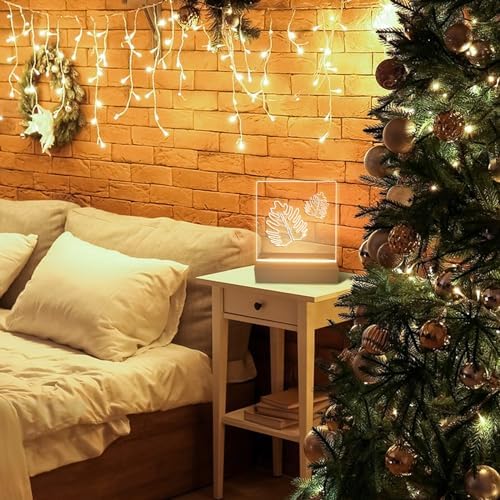 4Pcs Rectangle LED Light Display Pedestals with ONOFF Switch