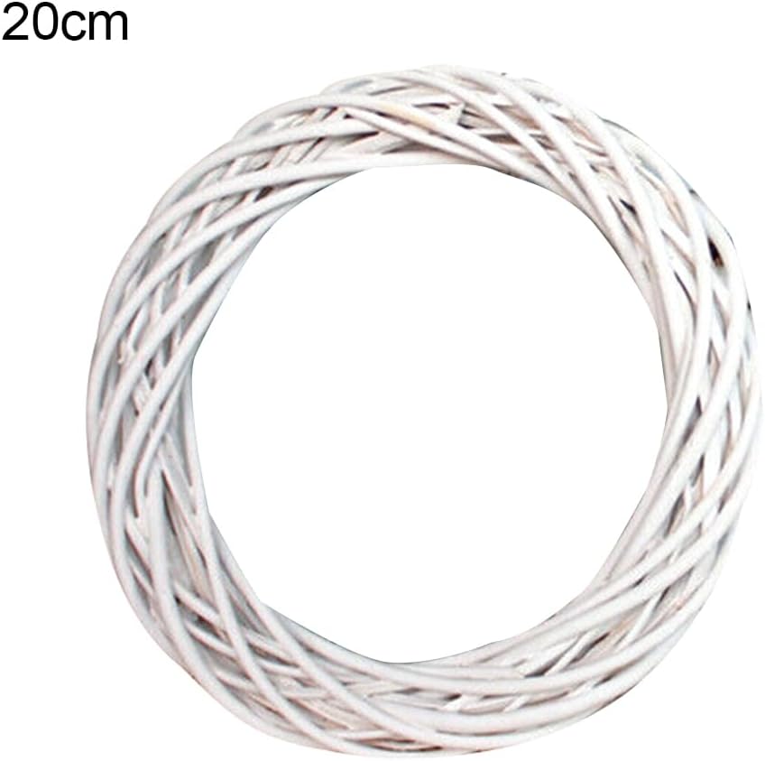 Twig Wreath Wicker Willow Rattan Braided Garland DIY Craft