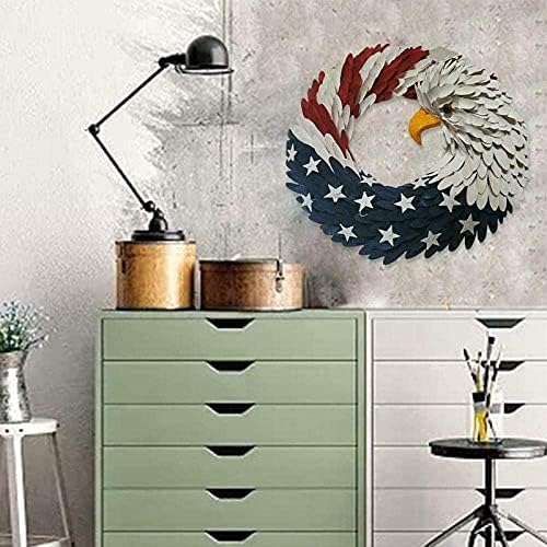 American Eagle Wreath 15 Inch Patriotic Decor