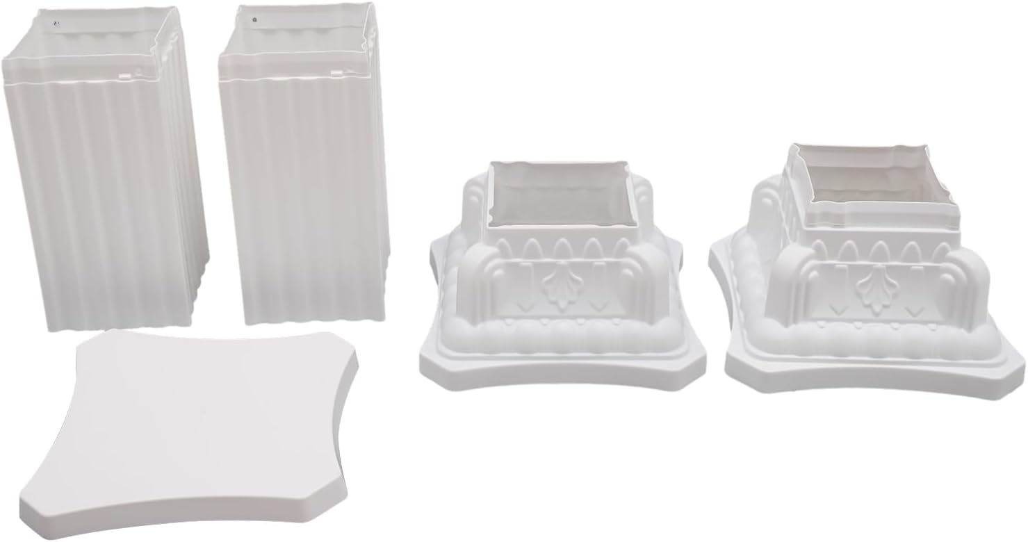 Roman Columns Plastic Wedding Stand 4Pcs Decor