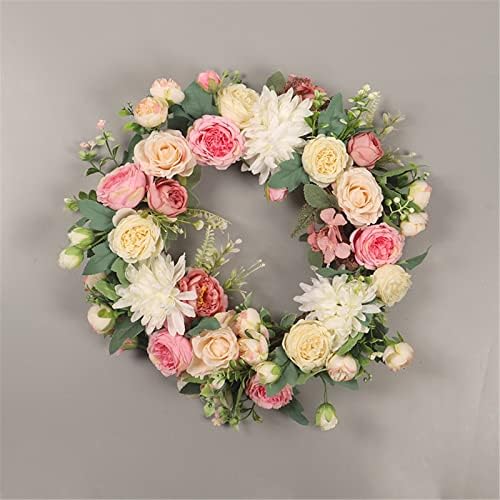 Coerni 30 Inch Yellow Wreath for Front Door