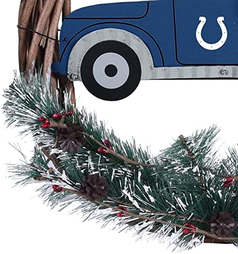 FOCO NFL Unisex Adult Team Logo Holiday Wreath