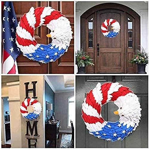 American Eagle Wreath 15 Inch Patriotic Decor