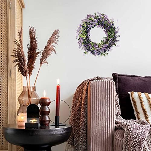 Bibelot 20 Inch Lavender Wreath Front Door Decor