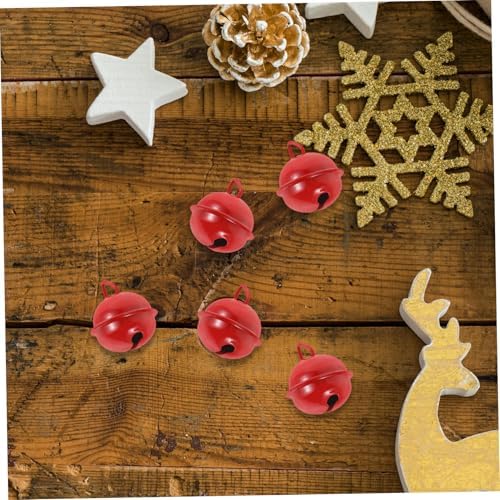 ABOOFAN 100pcs Christmas Small Bells DIY Jewelry Decorations