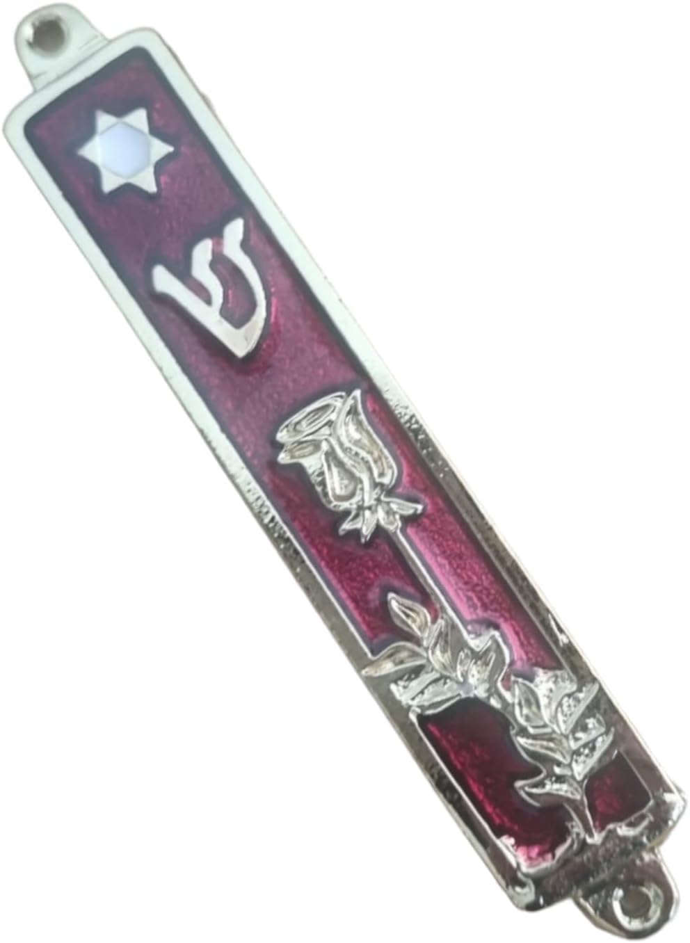 Yaliland 35 Inch Gold Plated Mezuzah Case for Door