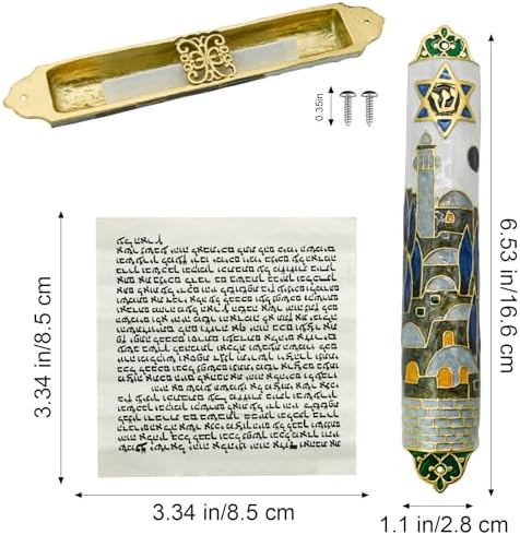 MrMrKura Mezuzah Scroll Door Blessing Case