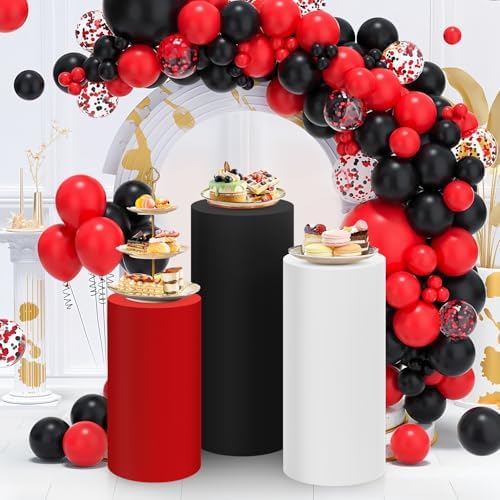 SaitiMade 3pcs Cylinder Stand Covers Set