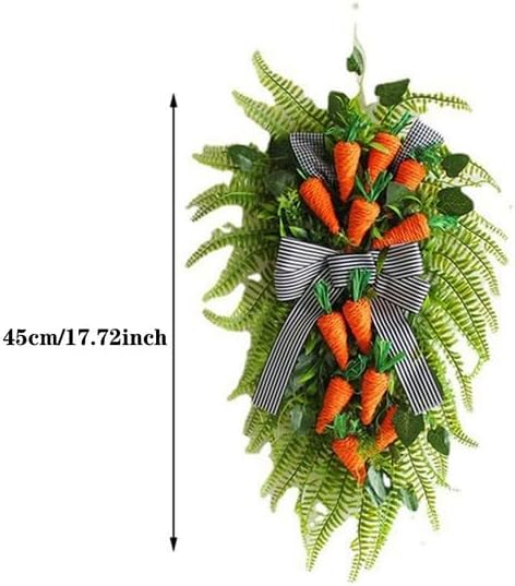Cakina Easter Wreath Front Door Decor Spring