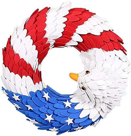 American Eagle Wreath 15 Inch Patriotic Decor