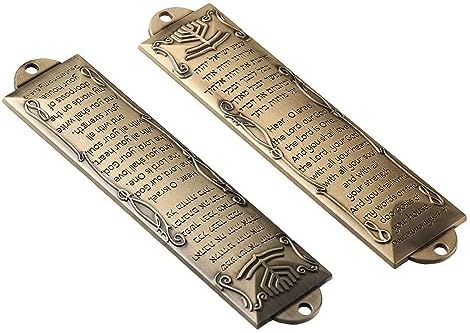 2Pcs Mezuzah Case with Easy Peel and Stick