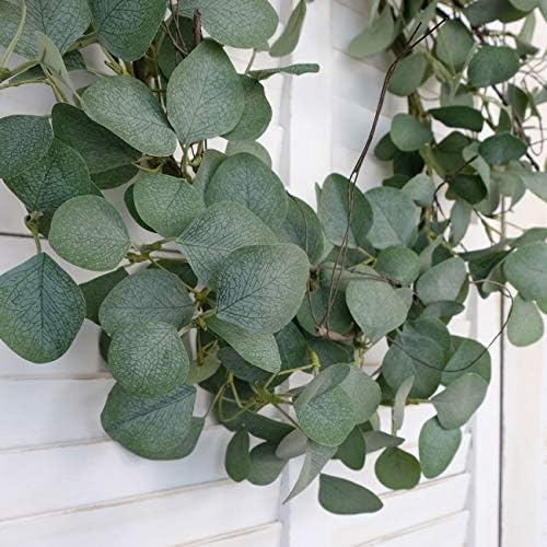 Idyllic Eucalyptus Leaves Wreath 22 Inches Front Door Decor