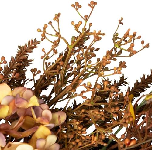 Northlight Fall Grass Autumn Harvest Wreath 32 Inch