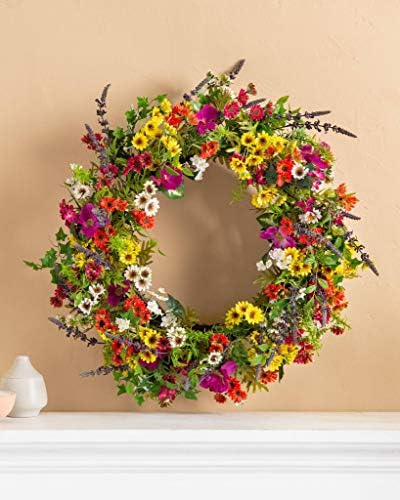 Balsam Hill 28in Meadow Artificial Wreath