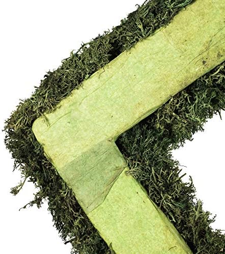 Vickerman 155 Inch Artificial Reindeer Moss Wreath
