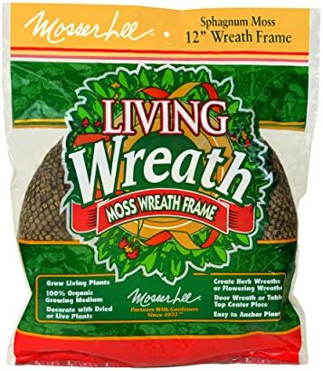 Mosser Lee KEW12B Sphagnum Moss Living Wreath
