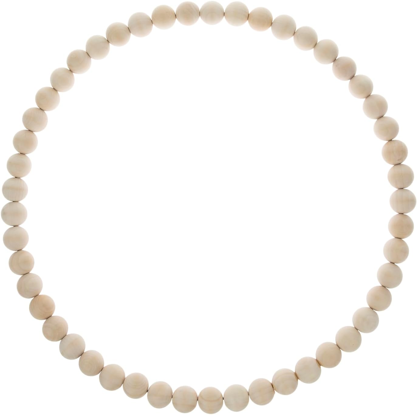 Hobby Lobby Wood Bead Wreath 18 Inch