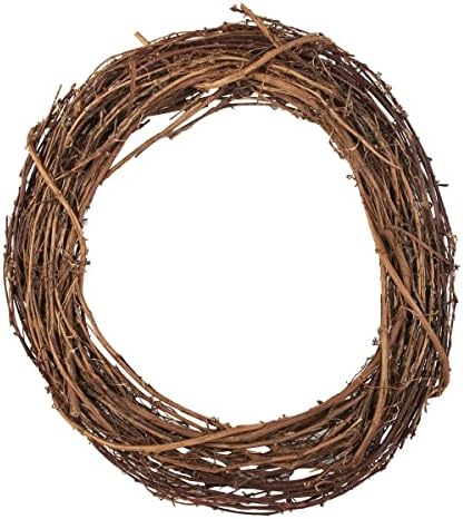 30 Inch Natural Grapevine Wreath 12 Pack