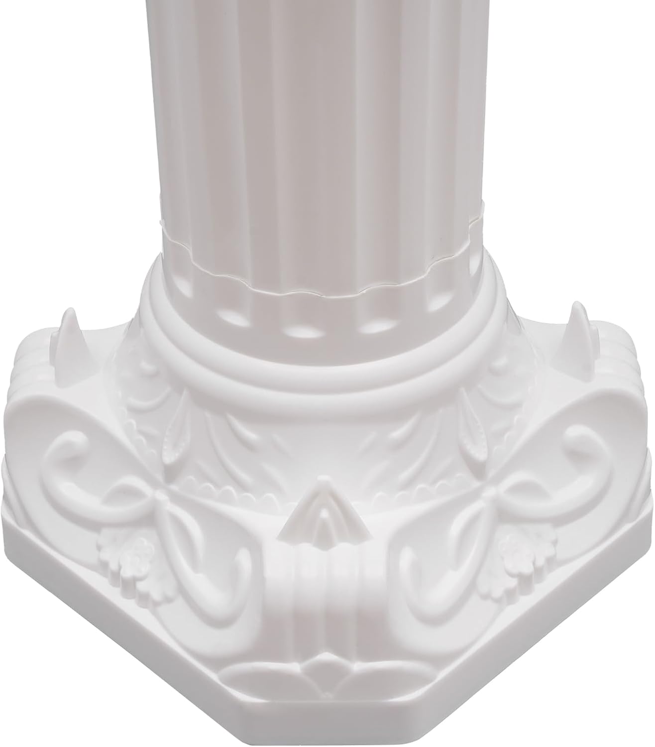 2 Pieces Roman Columns with Bases for Wedding Events