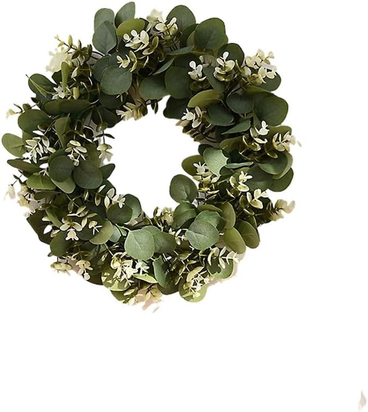 Gold Money Grass Flower Wreath for Doors and Windows