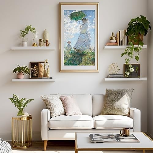 LaVie Home Floating Shelves Set of 3 Modern White
