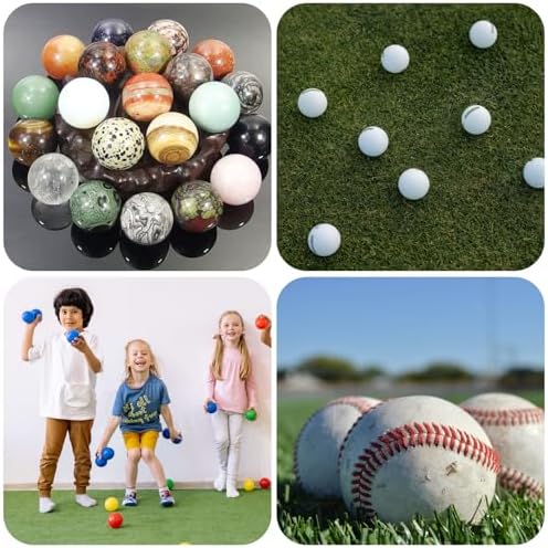 15 Pcs Clear Acrylic Baseball Ring Stand Holder Display Pedestals
