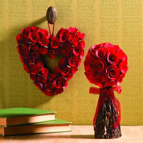 Fun Express Valentine Wreath 10 Inch Heart Decor