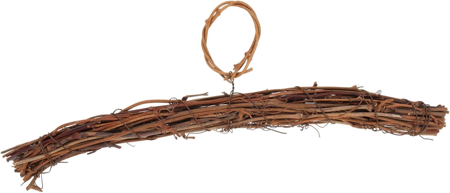 Happyyami DIY Rattan Wreath Frame for Home Decor