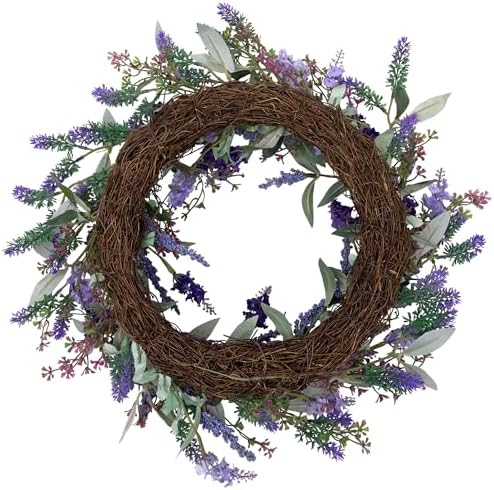 Northlight Lavender Artificial Spring Wreath - 18 Inch